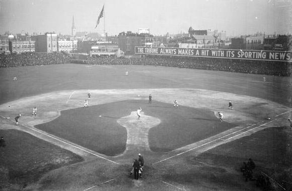 Game 3 of the 1906 World Series. 